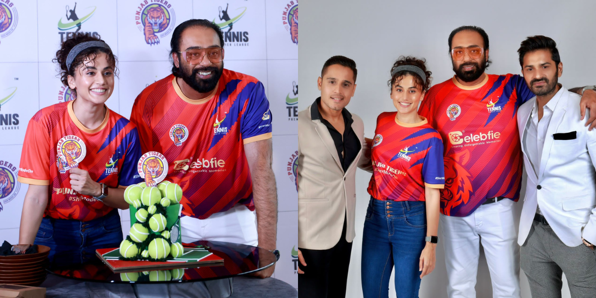 Punjab Tigers owned by Taapsee Pannu and Raminder Singh becomes the latest franchisee to join Tennis Premier League